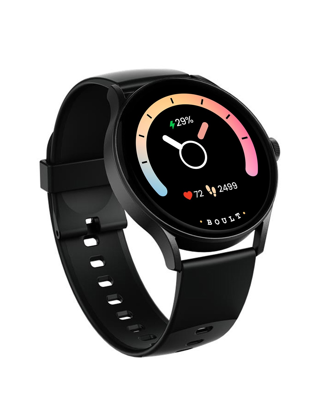 

Boult Rover Pro 1.43 AMOLED Display With 150+ Watchfaces And Free Straps Health Tracker, Black