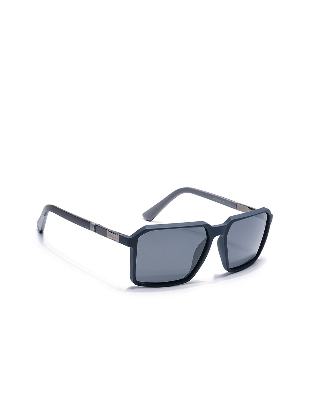 

Eyejack Unisex Square Sunglasses with Polarised and UV Protected Lens 6229PCL1123, Black