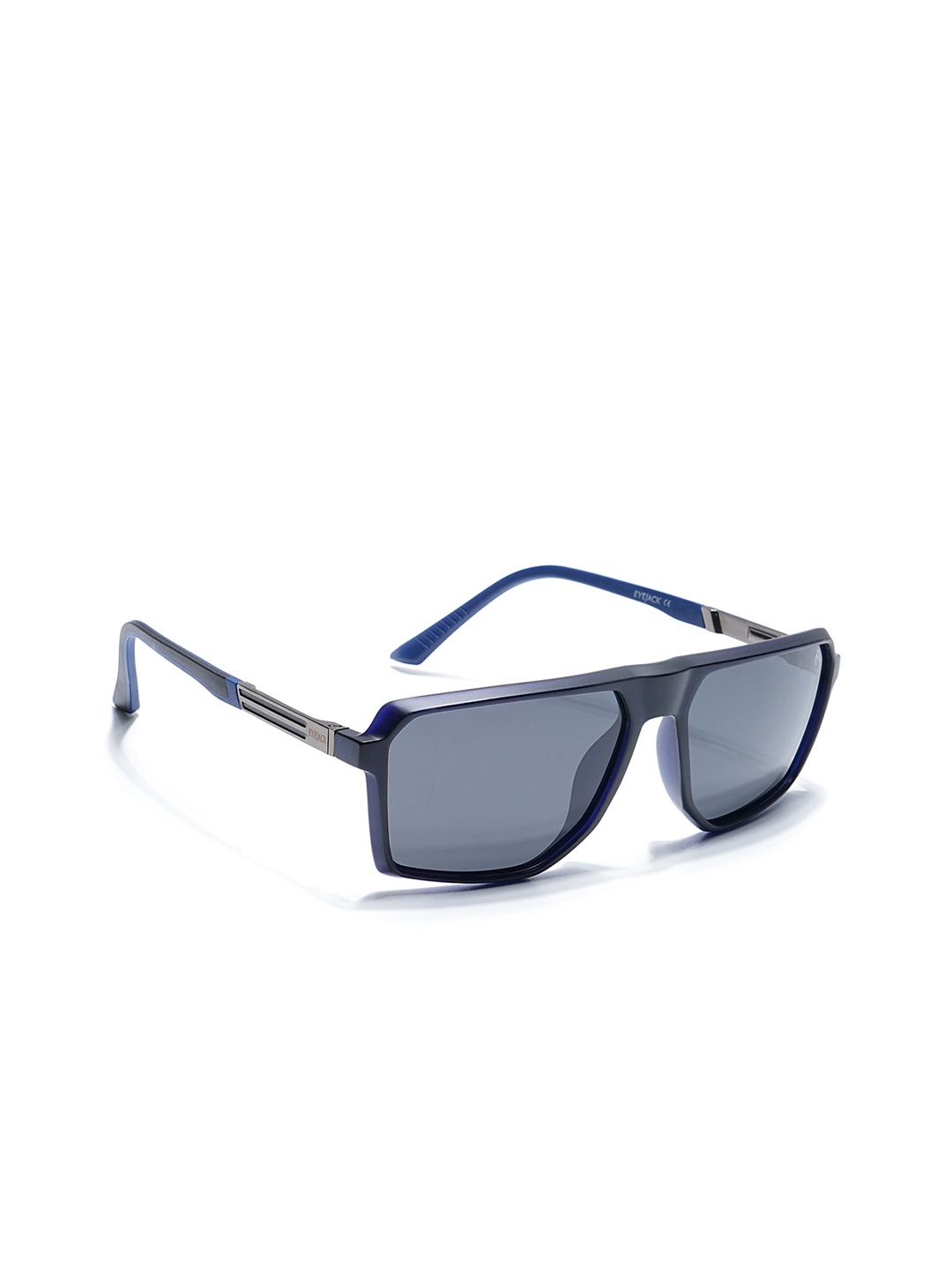 

Eyejack Unisex Wayfarer Sunglasses with Polarised and UV Protected Lens 91127PCL1135, Grey