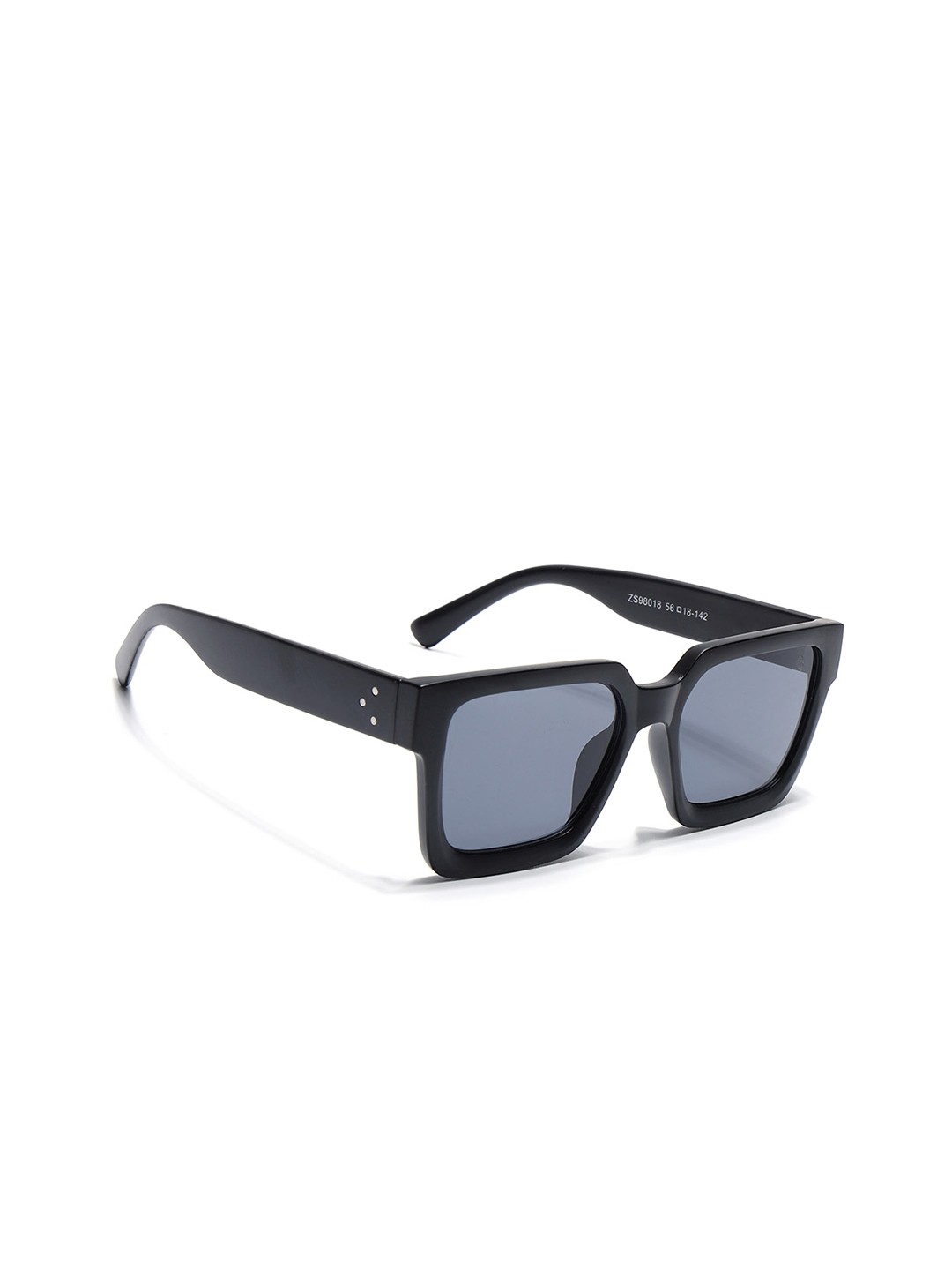 

Eyejack Unisex Square Sunglasses with UV Protected Lens 98018CL1153, Grey