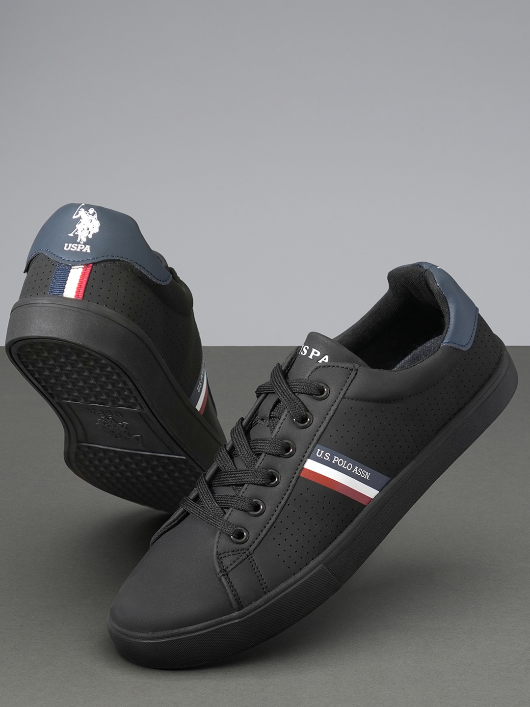 

U.S. Polo Assn. Men Sneakers, Black