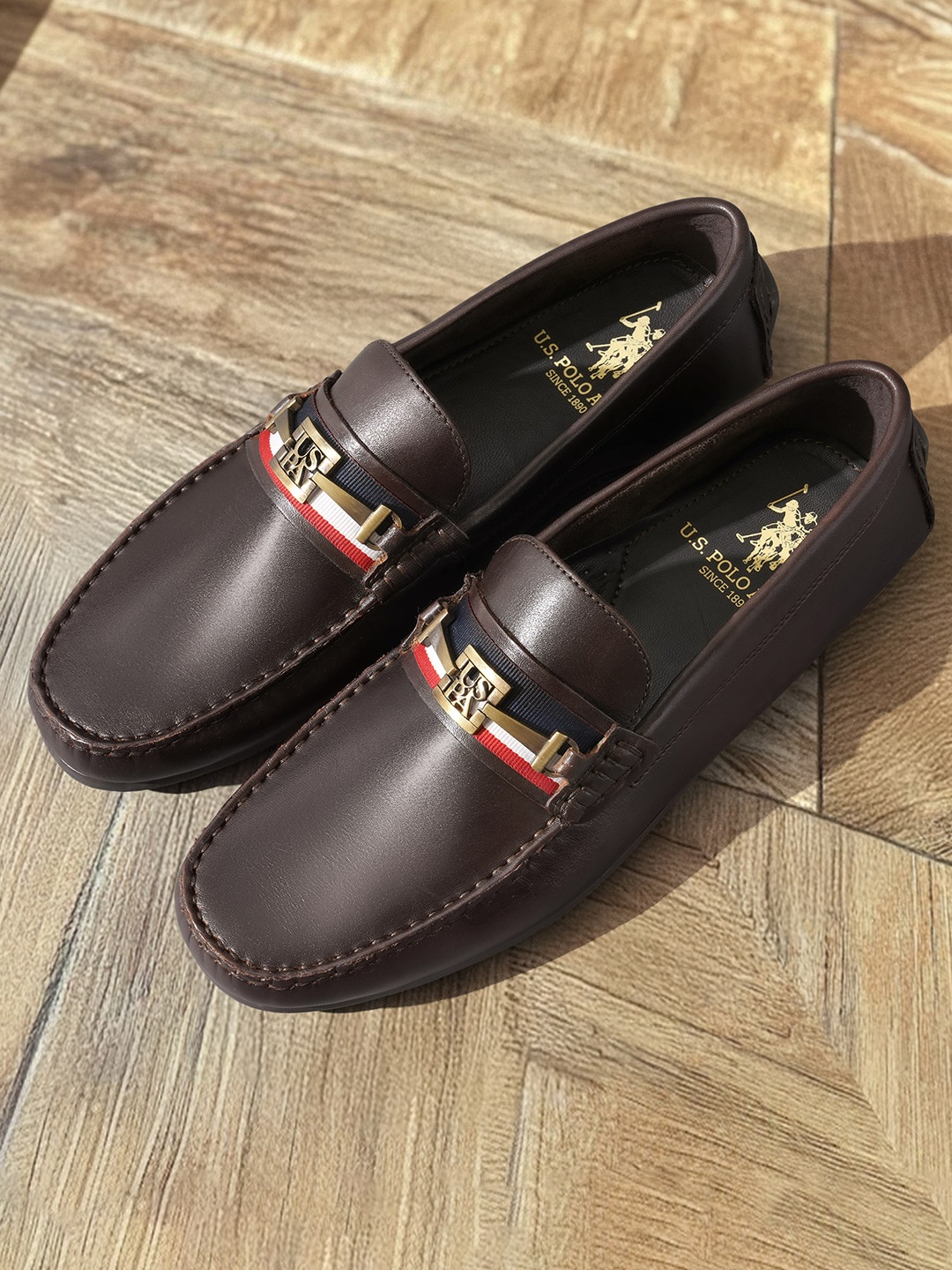 

U.S. Polo Assn. Men PATRA Loafers, Brown