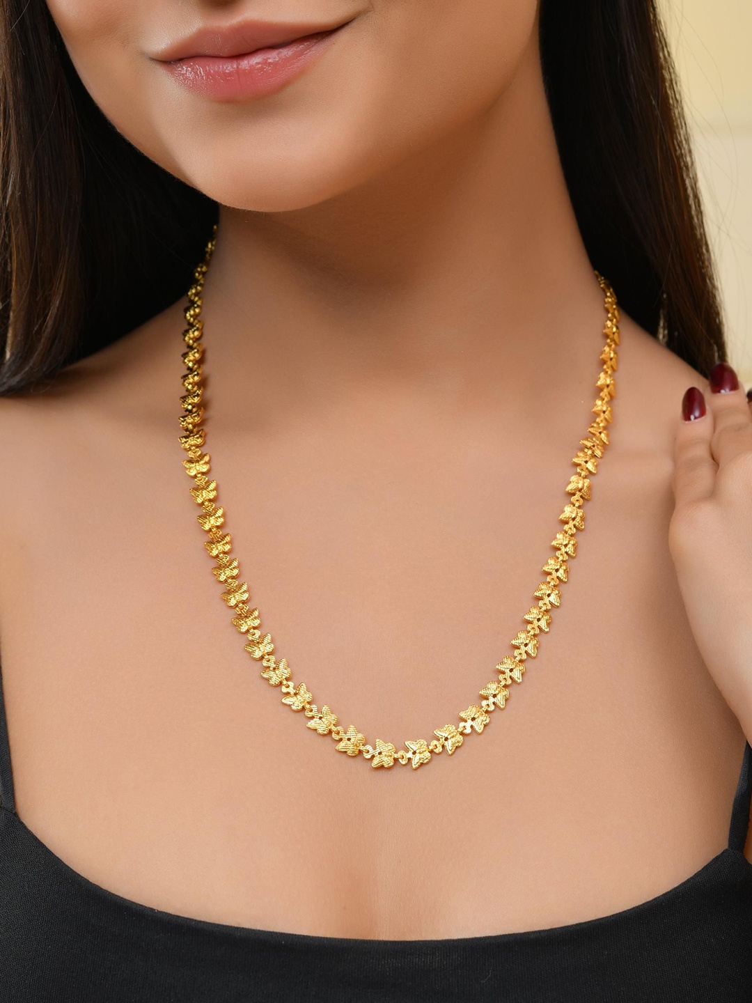 

VOJ Gold-Plated Antique Chain