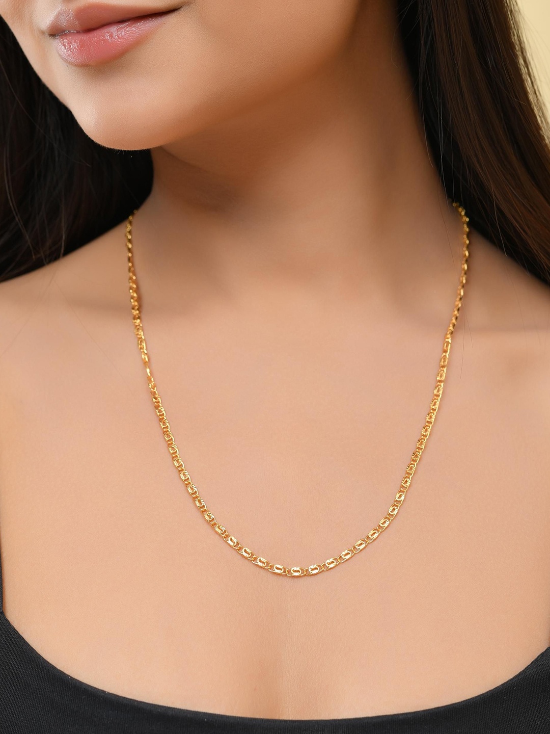 

VOJ Gold-Plated Antique Chain