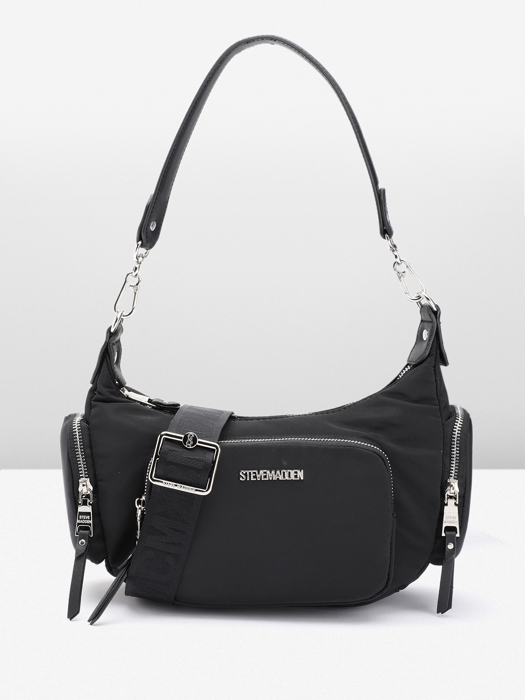 

Steve Madden Structured Shoulder Bag, Black