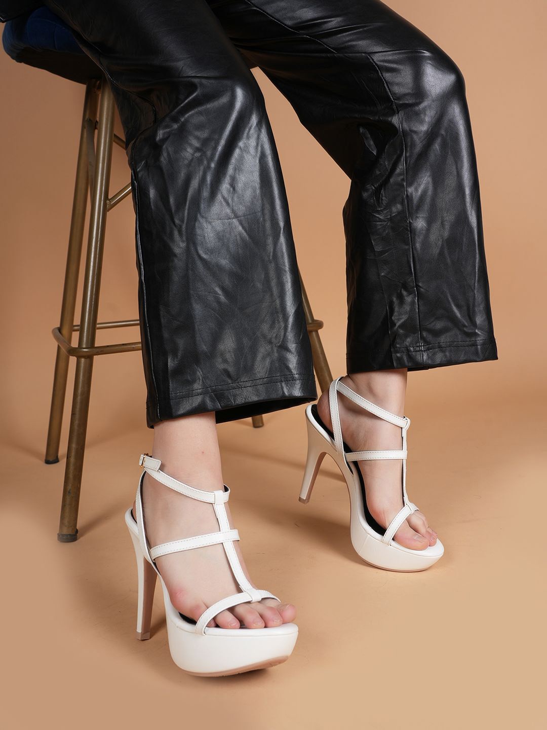 

Lavie Women Stiletto Heel Sandals, White