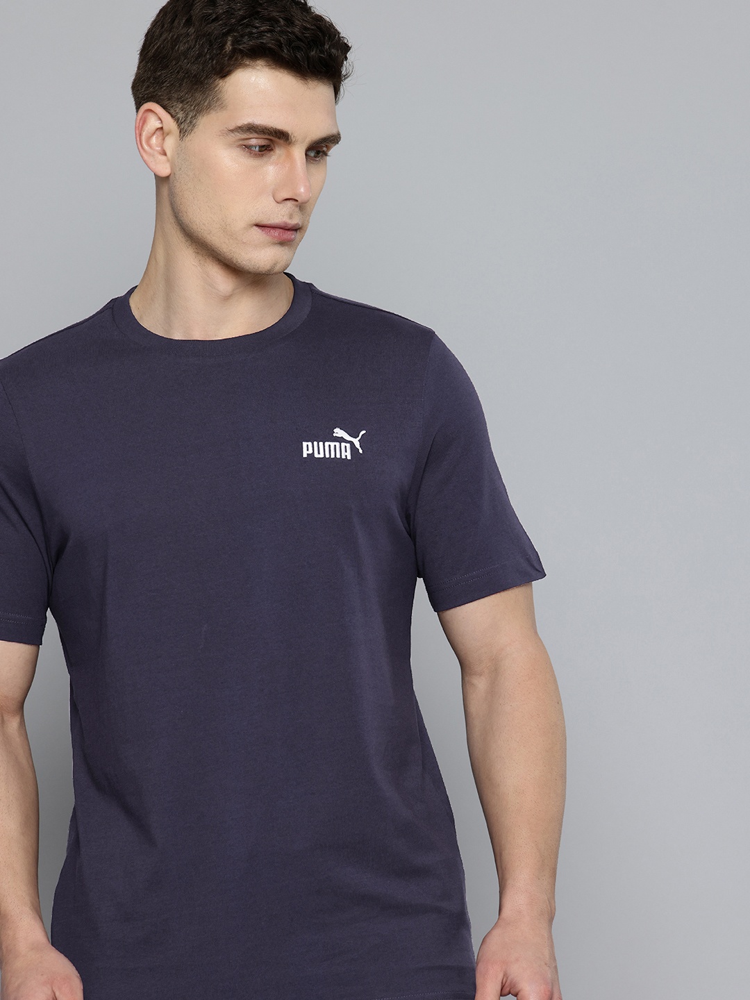 

Puma Small No. 1 Logo Logo Pure Cotton Outdoor T-shirt, Navy blue