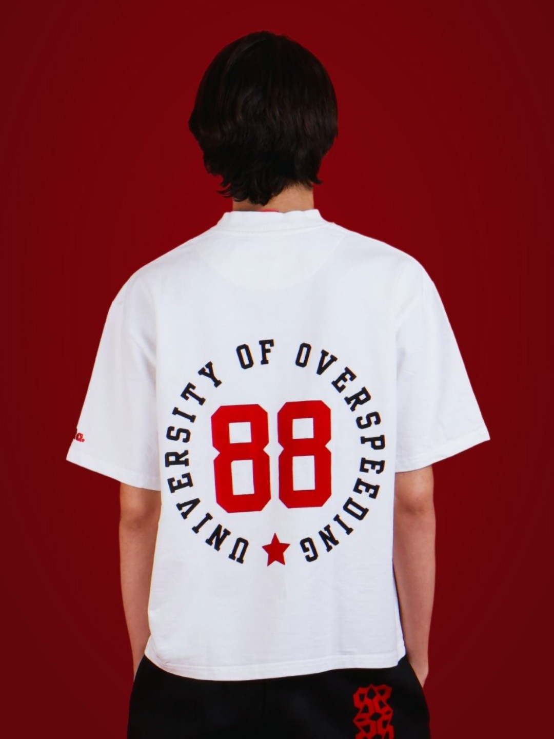 

sorta. Unisex Korean Oversized Handcrafted T-shirt, White