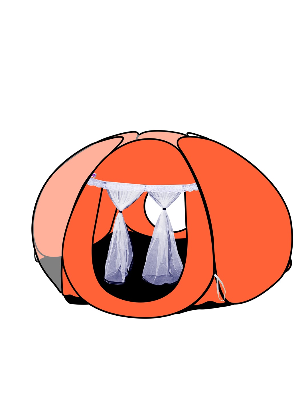 

Silver Shine Star Tent Play House, Orange