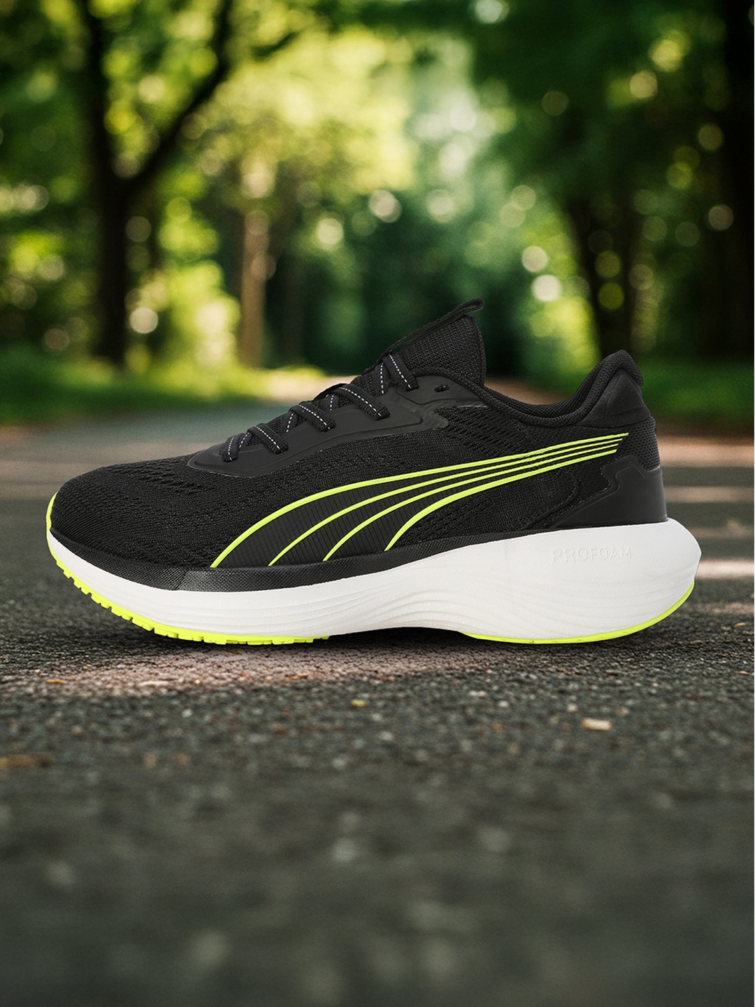 

Puma Galaxis Pro Women Performance Boost Running Shoes, Black