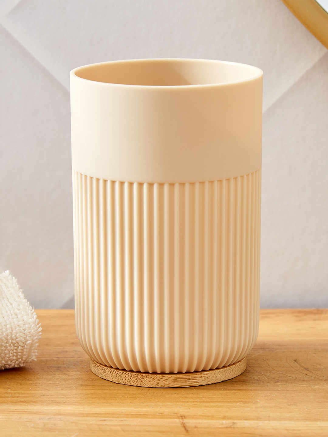 

Home Centre Beige Striped Plastic