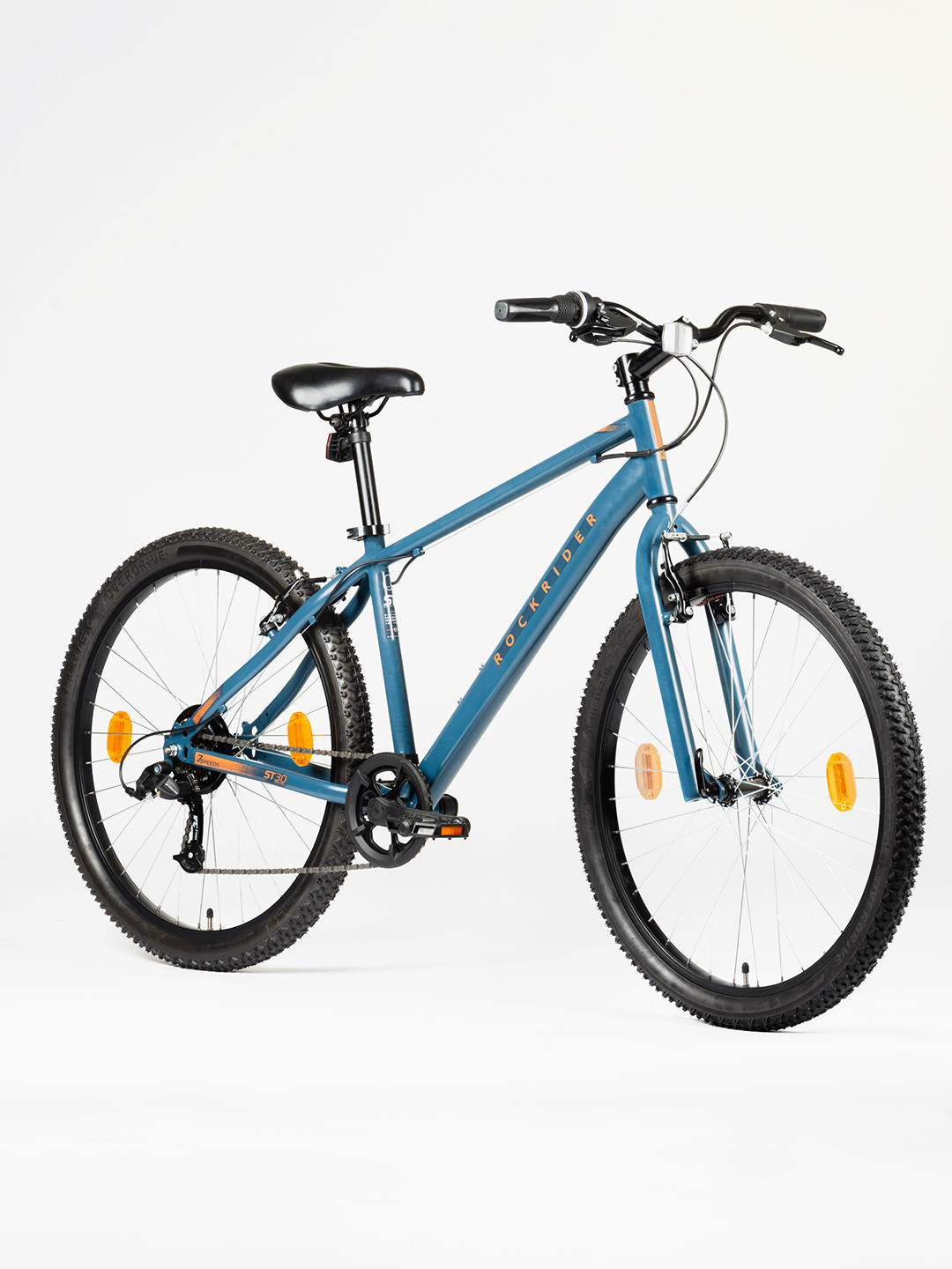 

Btwin By Decathlo Rockrider ST30 - 7 Speed Bicycle, Blue