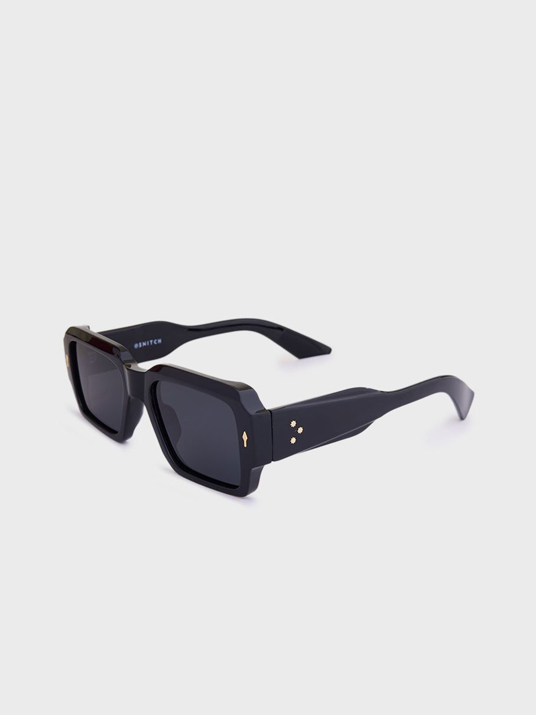 

Snitch Men Wayfarer Sunglasses SN0060, Black