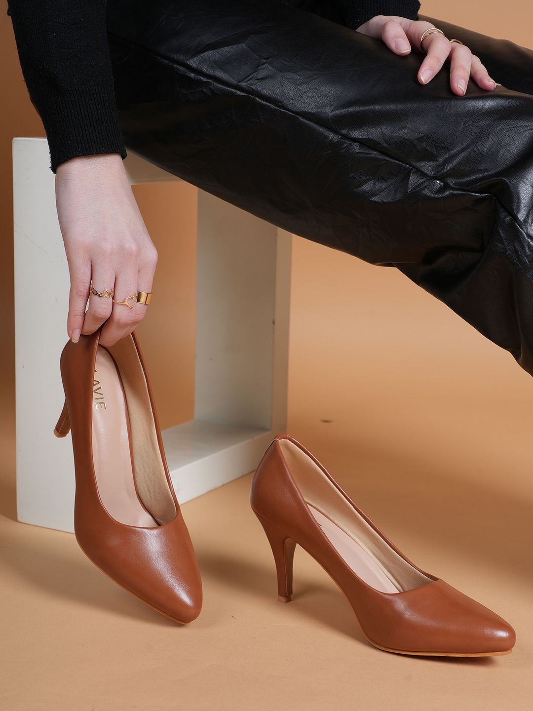 

Lavie Party Stiletto Pumps, Tan