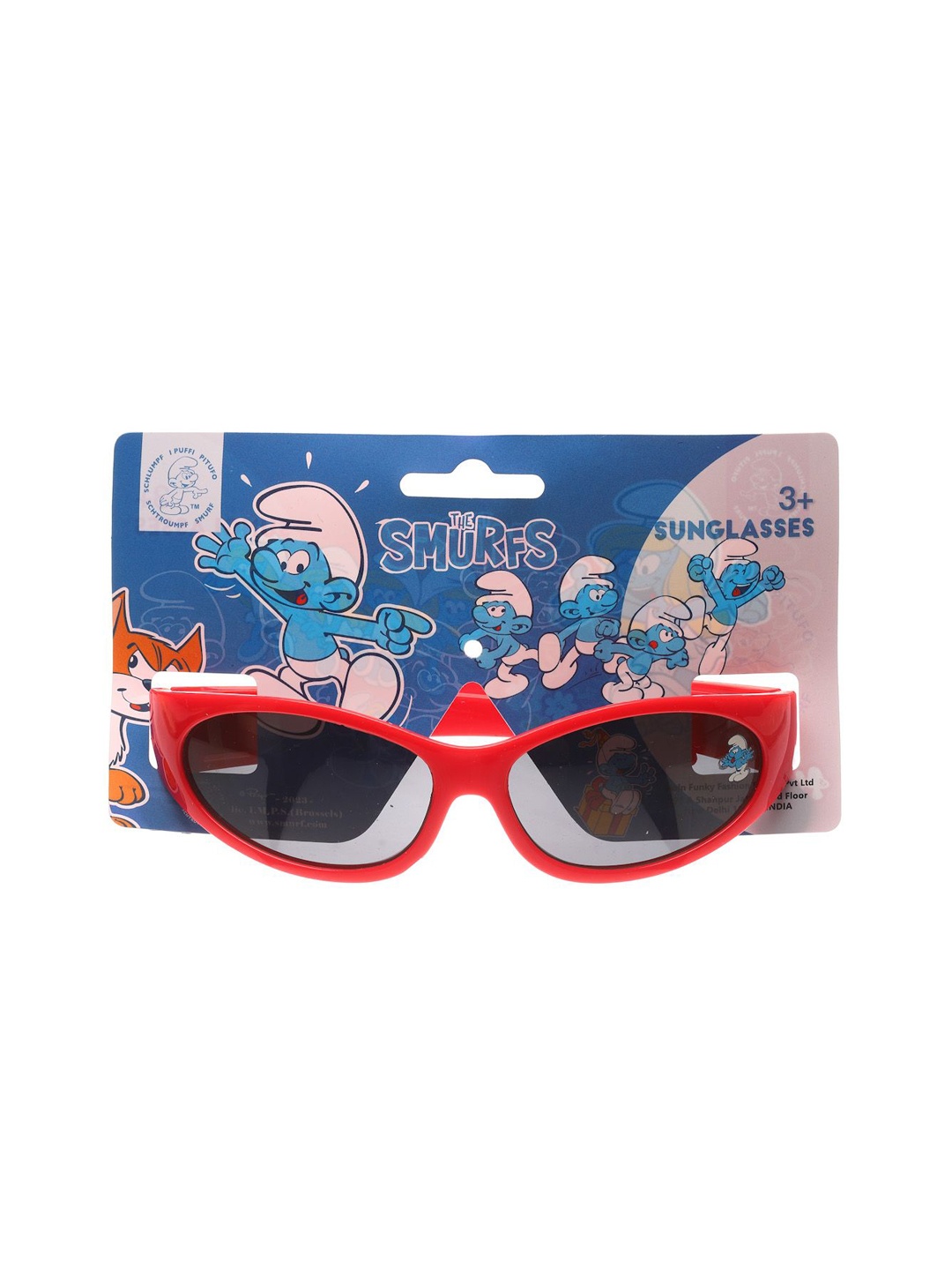 

Stoln Kids-Unisex Smurf Licensed UV Protected Sunglasses, Black