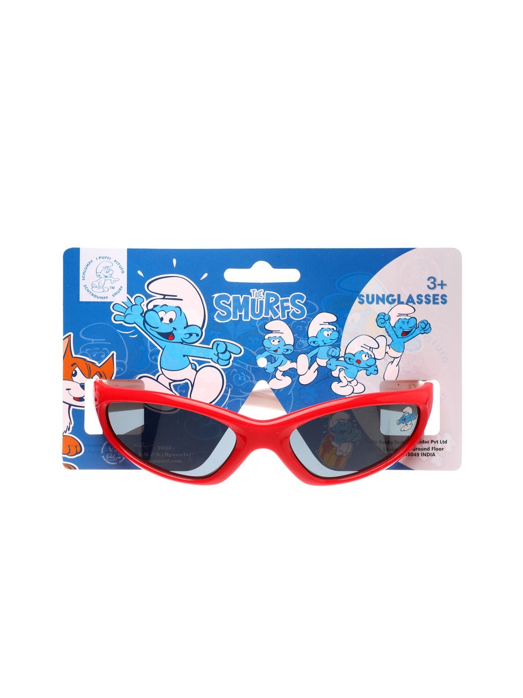 

Stoln Kids Smurf Licensed UV Protected Sunglasses, Red