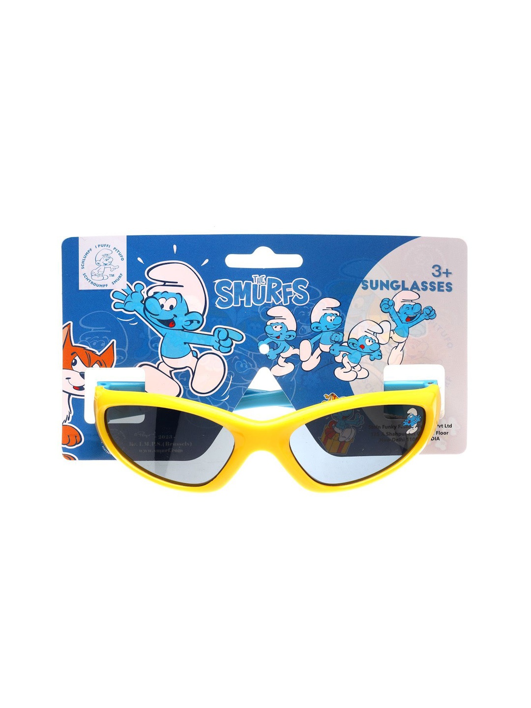 

Stoln Unisex Smurf Licensed UV Protected Sunglasses, Yellow