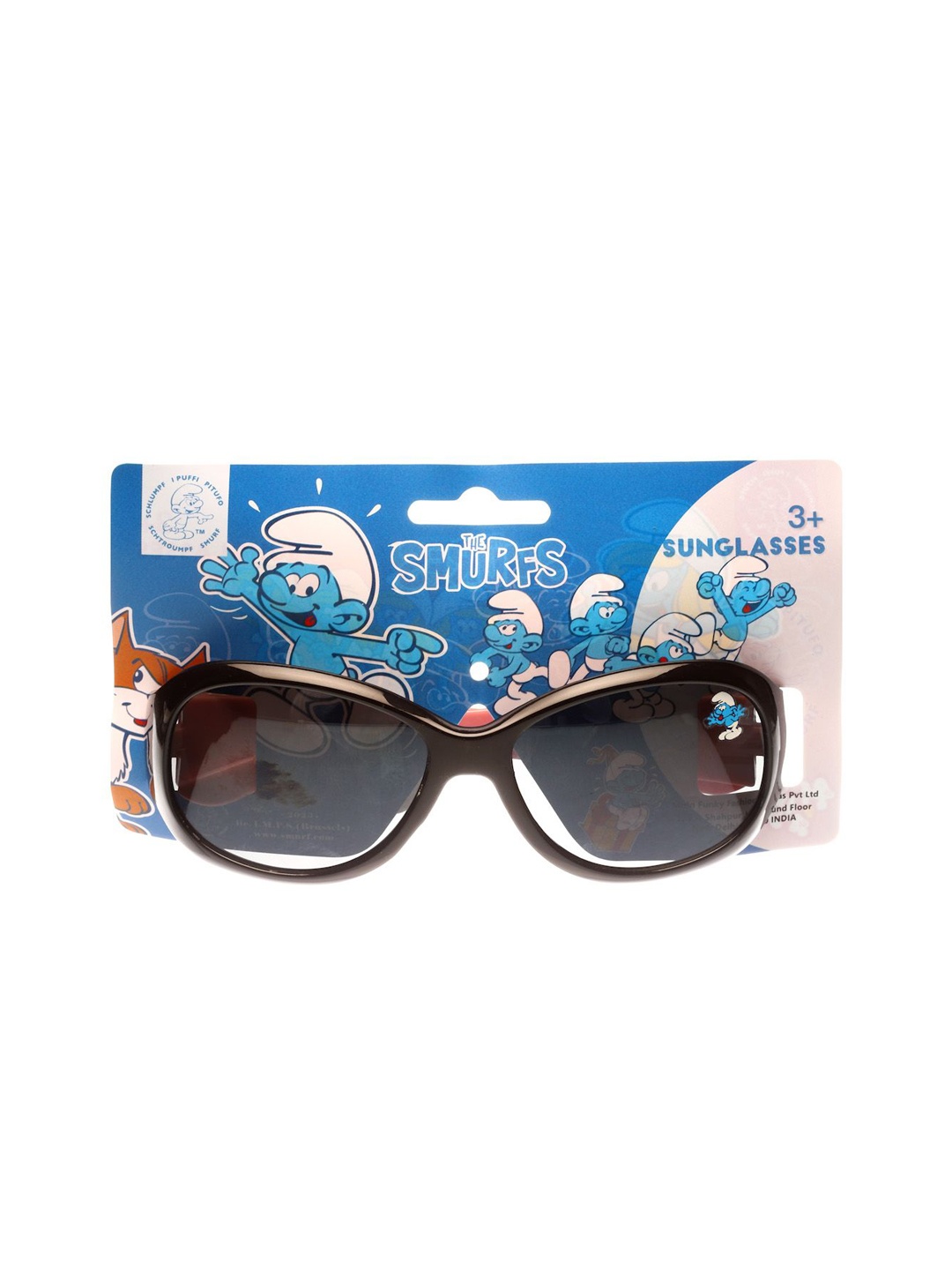 

Stoln Kids-Unisex Smurf Licensed UV Protected Sunglasses, Black