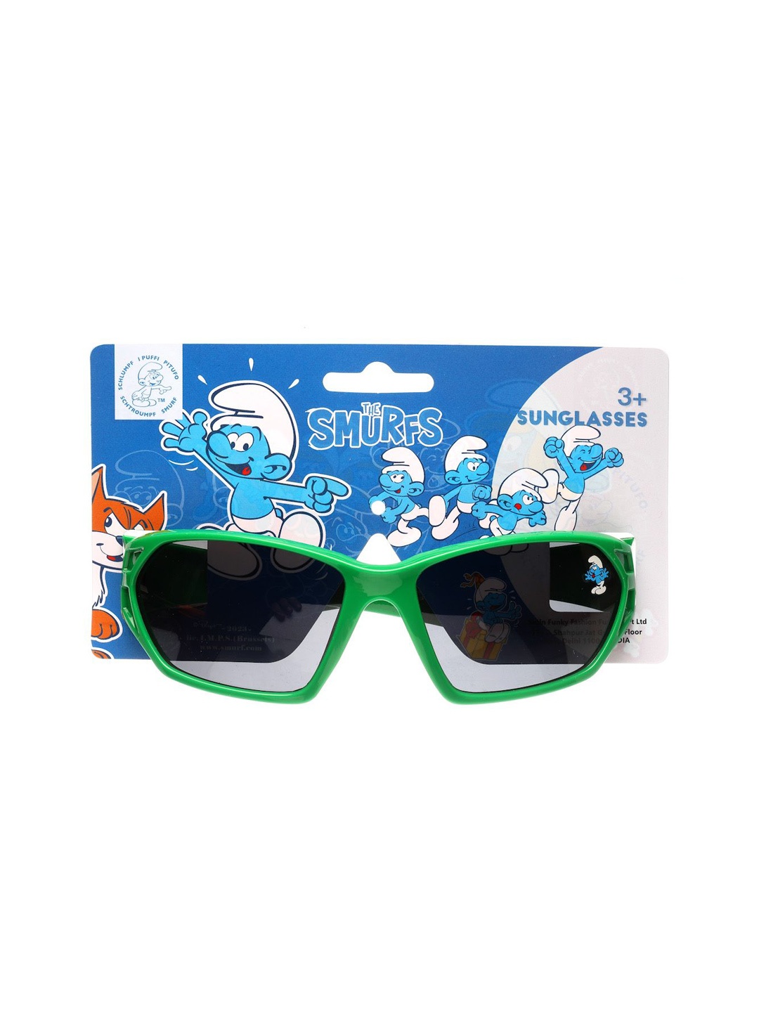 

Stoln Kids-Unisex Smurf Licensed UV Protected Sunglasses, Green