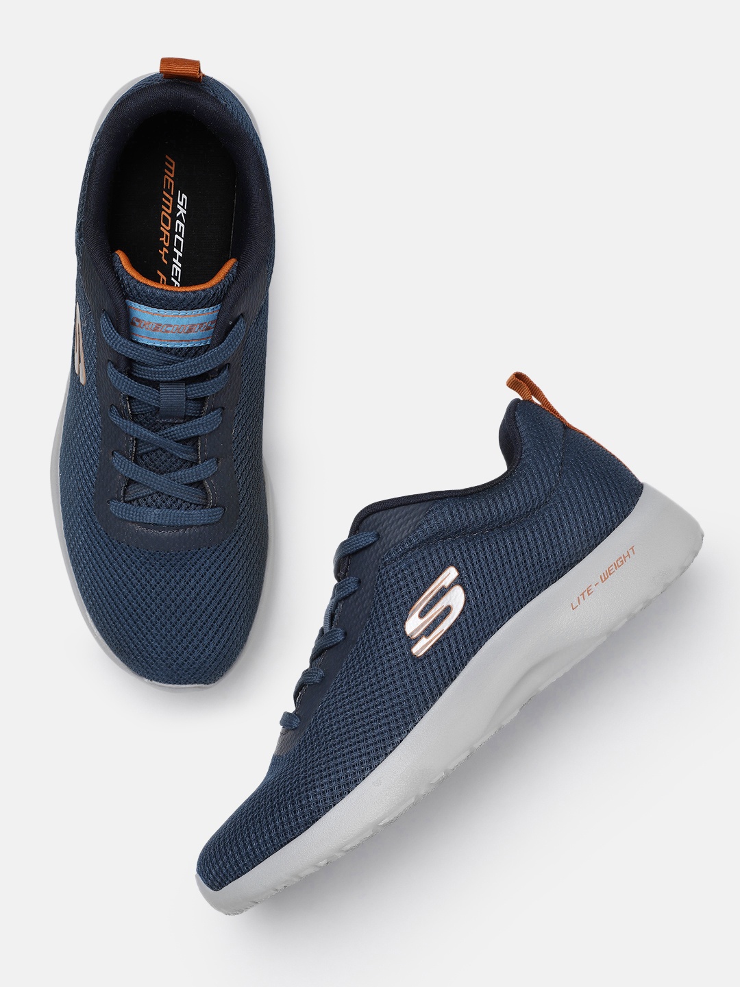 

Skechers Men Dynamight Sneakers, Navy blue