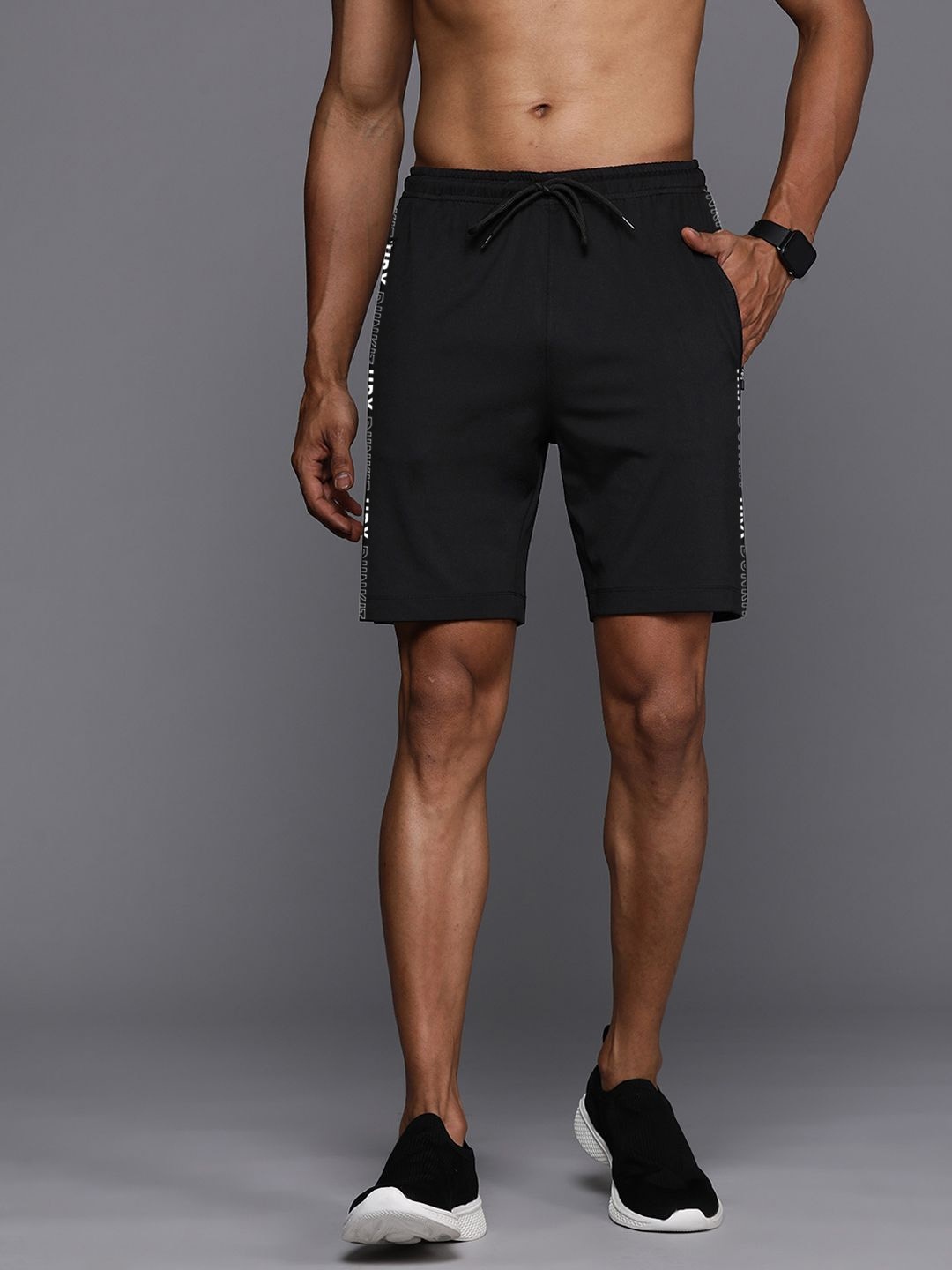 

HRX by Hrithik Roshan Men Shorts, Black