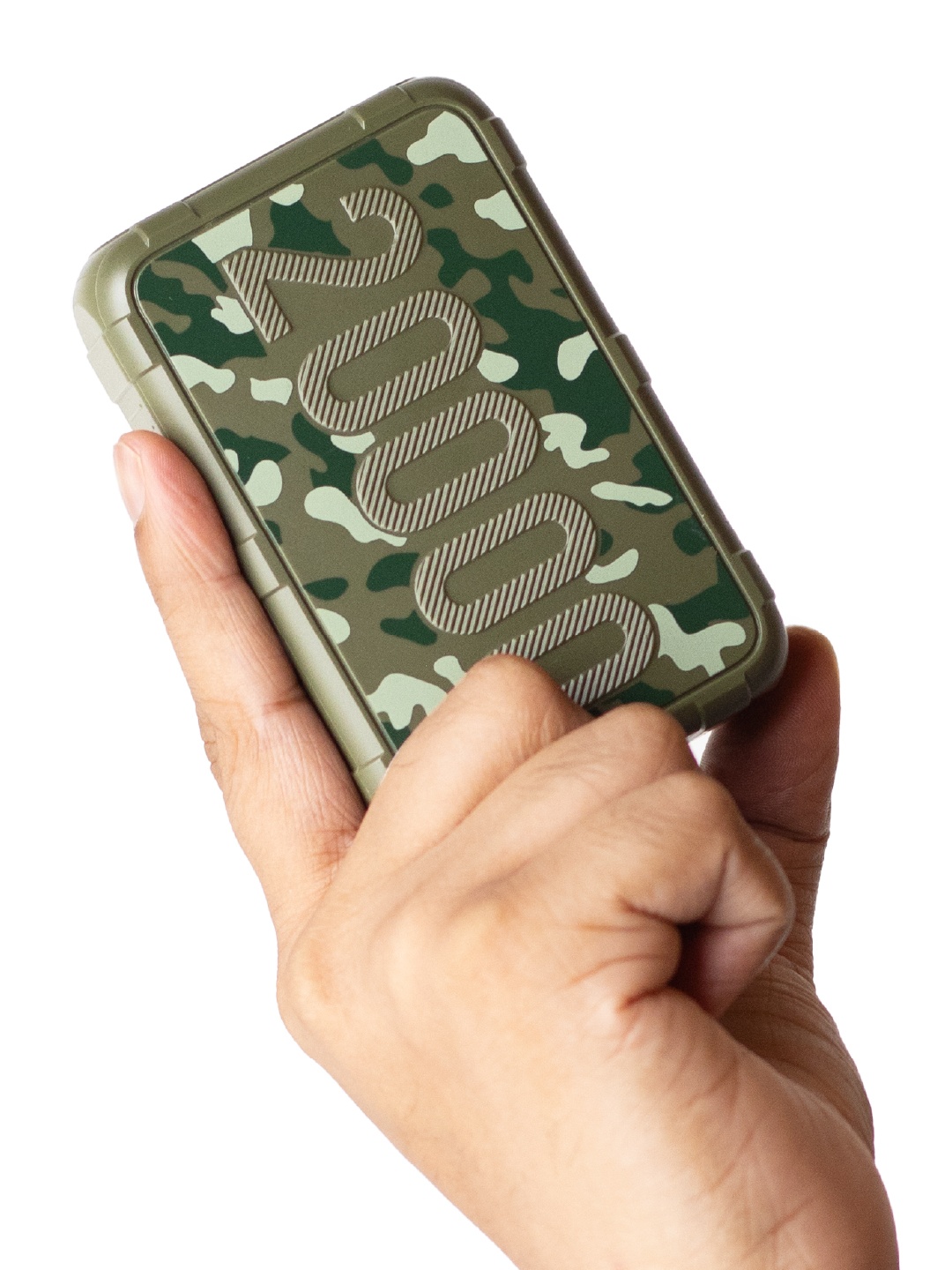 

Ambrane 20000mAh Rugged Compact Powerbank,22.5W for iPhone & Android, Green