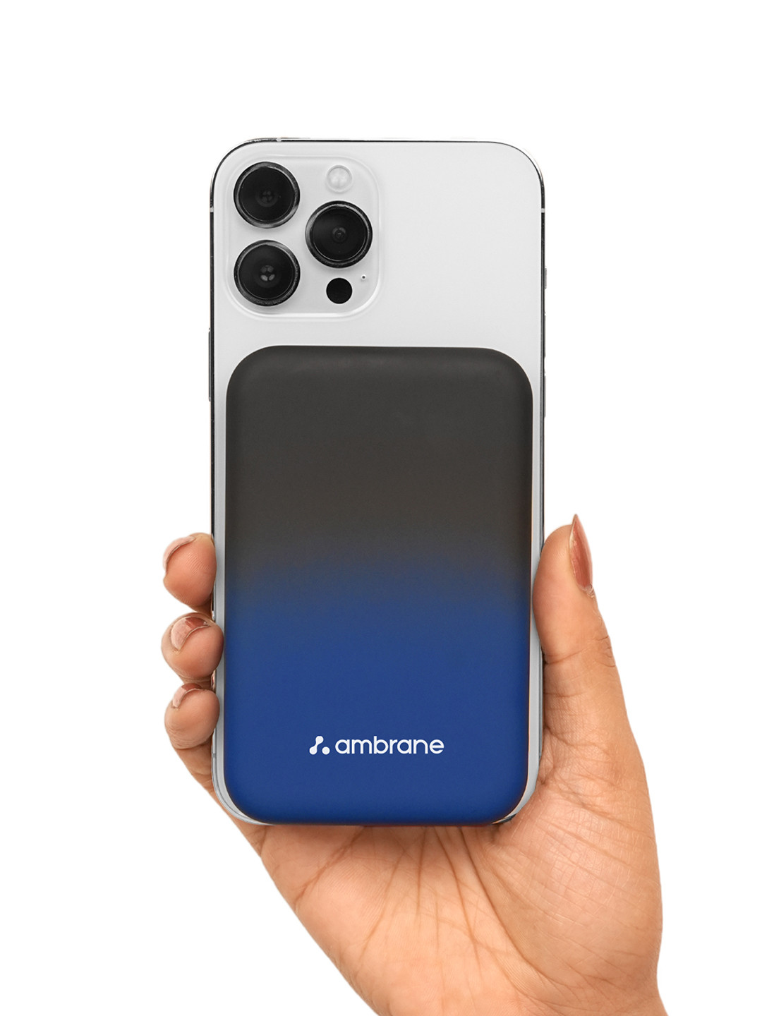 

Ambrane Wireless USB-C Power Bank, Blue