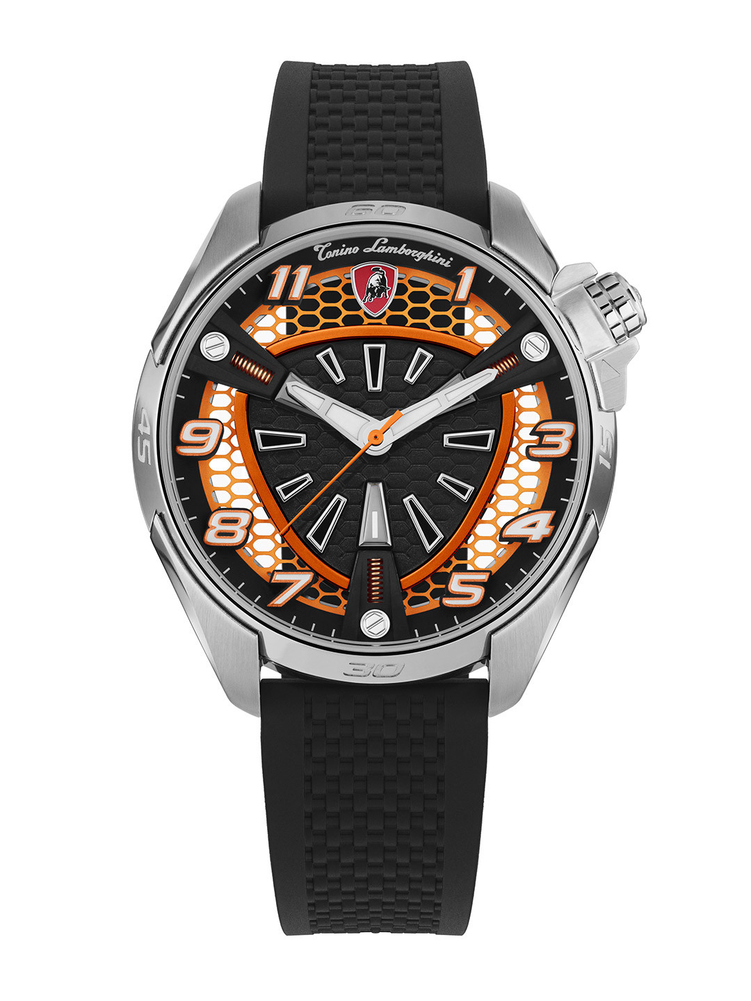 

Tonino Lamborghini Men Dial & Straps Analogue Watch TLABSO-SS-R, Black