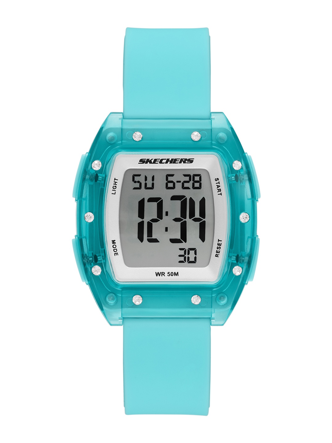 

Skechers Women Sawtelle Digital Watch SR6333, Grey