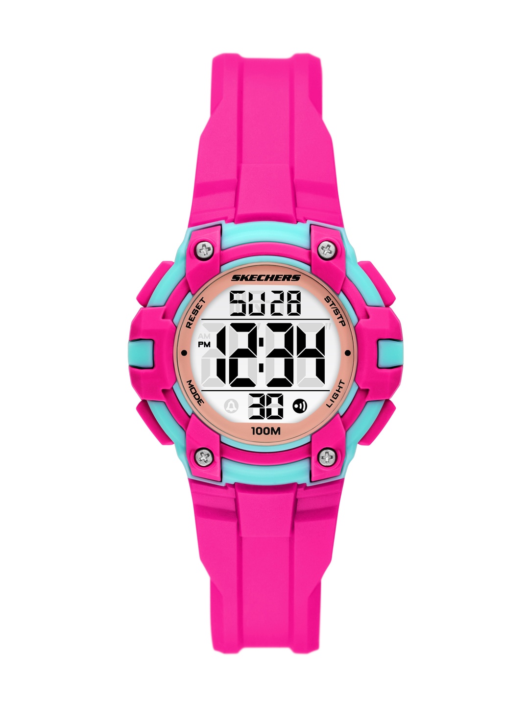 

Skechers Women Anoka Digital Watch SR2149, Black