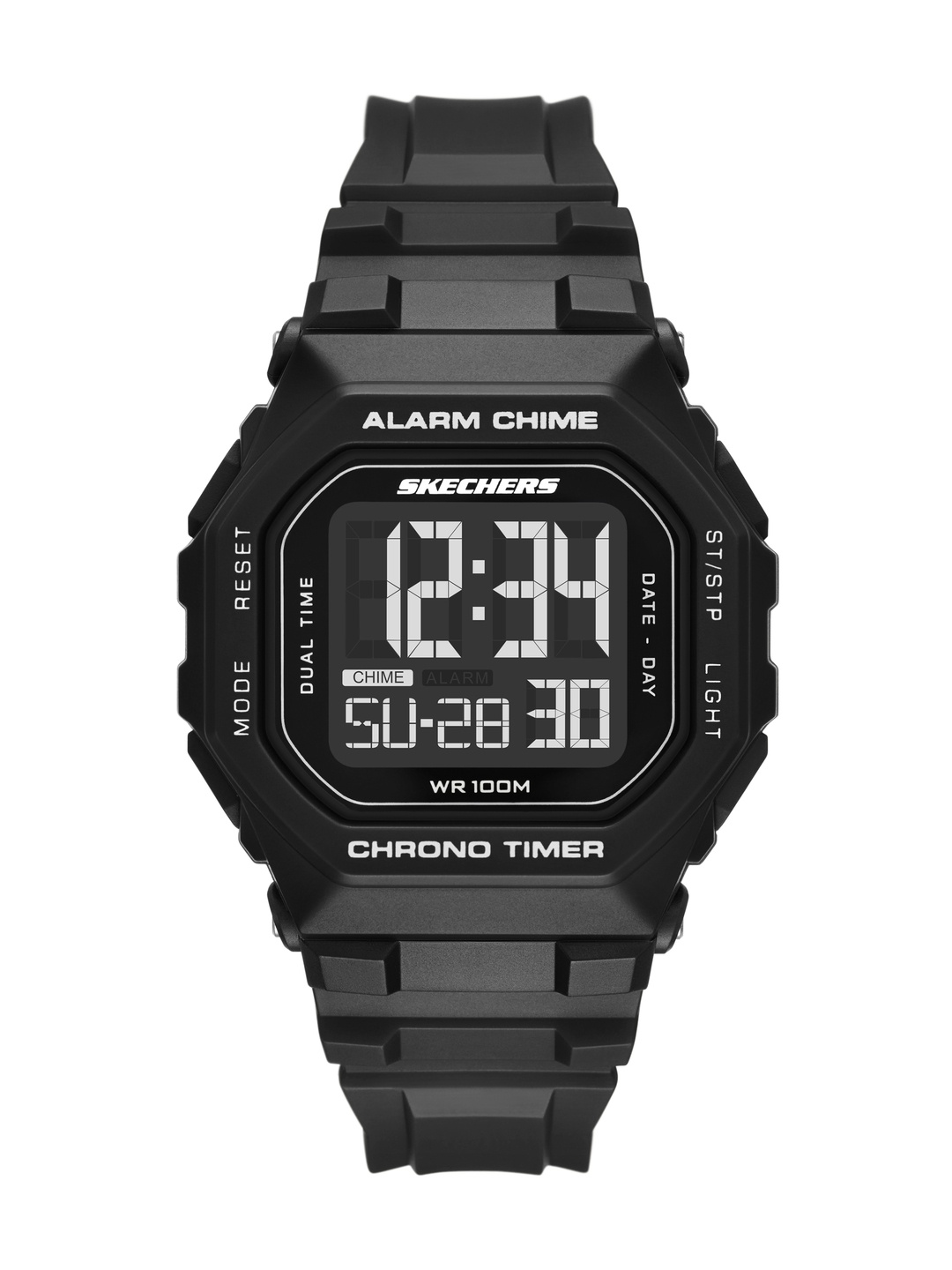 

Skechers Men Whitfield Digital Watch SR1185, Black