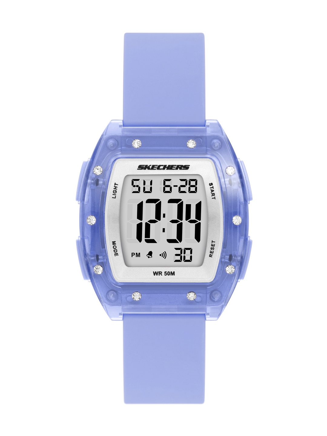 

Skechers Women Sawtelle Digital Watch SR6323, Grey