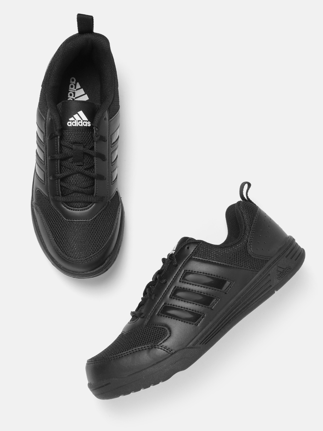 

ADIDAS Men Woven Design Flo Training Shoes, Black