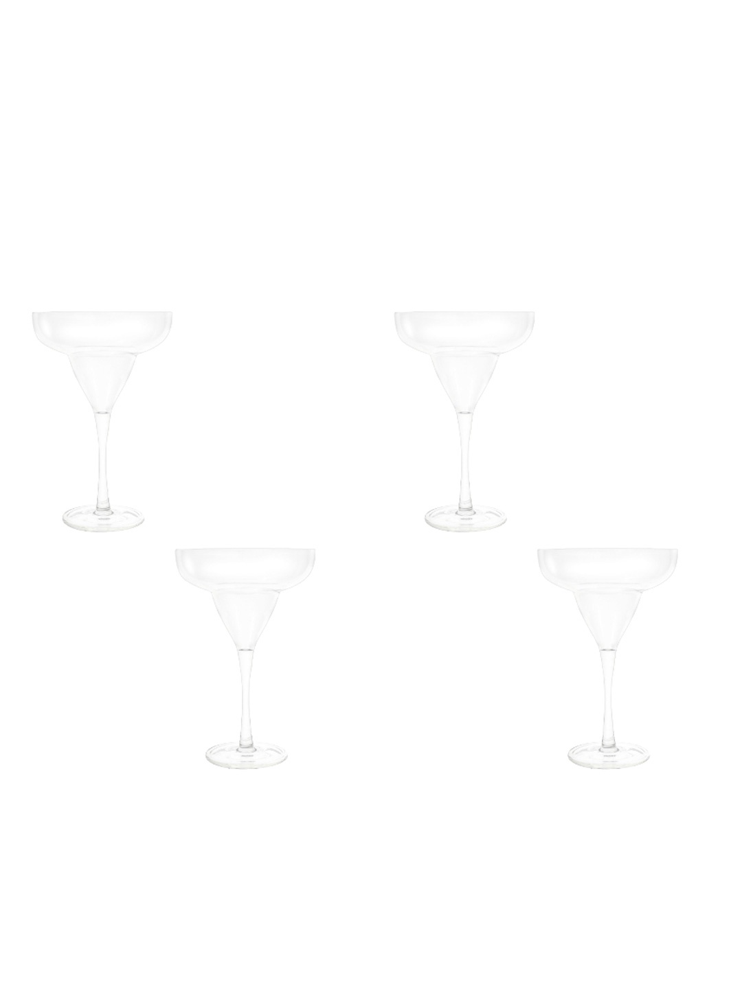 

Aura Transparent 4 Pieces Borosilicate Margrita Bar Glass