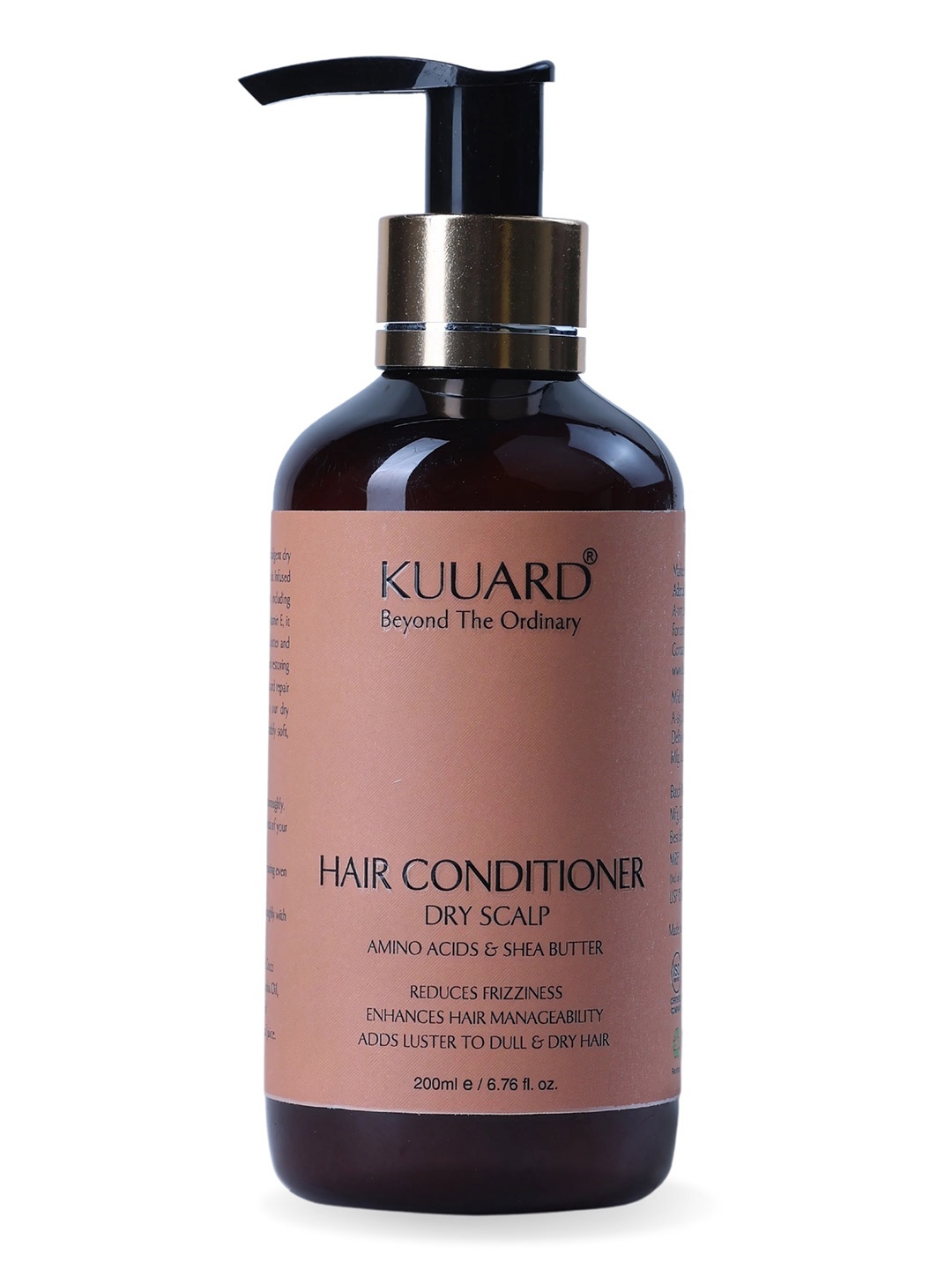 Kuuard - beyond the ordinary Hair Conditioner For Dry Scalp - 200 ml, Black