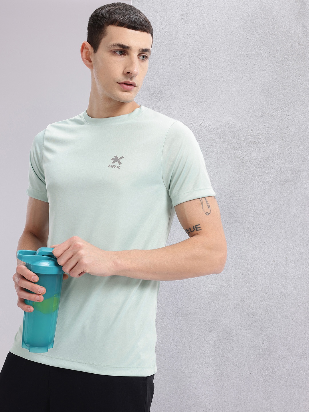 

HRX by Hrithik Roshan Men Sports T-shirt, Sea green