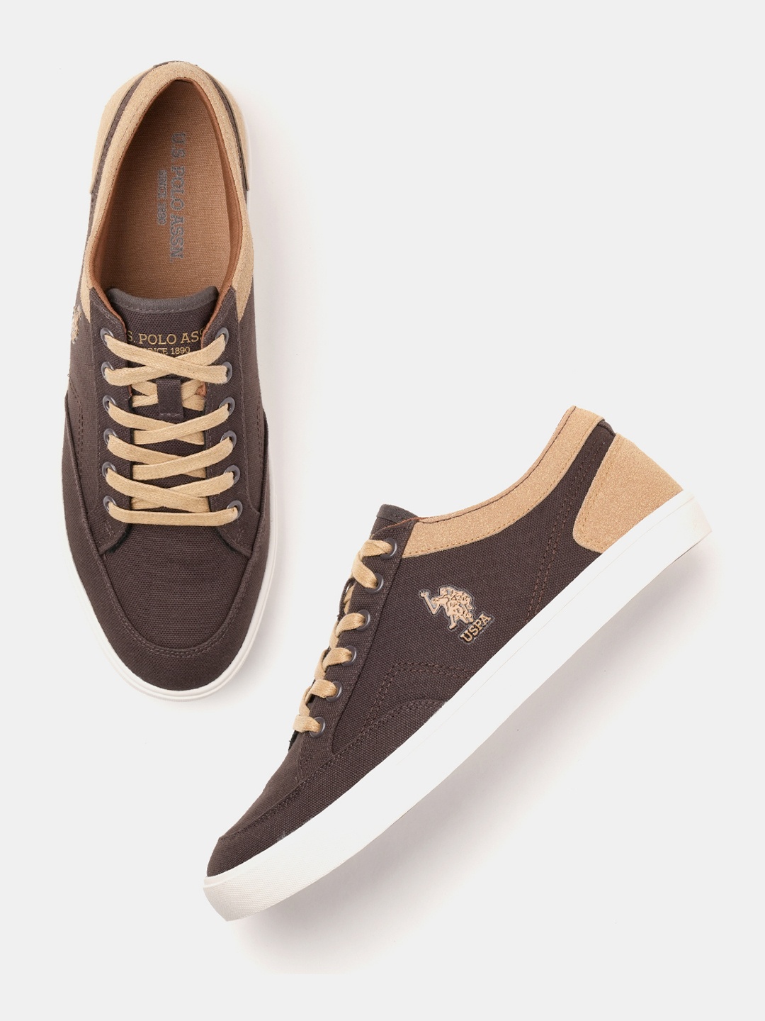 

U.S. Polo Assn. MONTON 6.0 Men Lace-Ups Sneakers, Brown