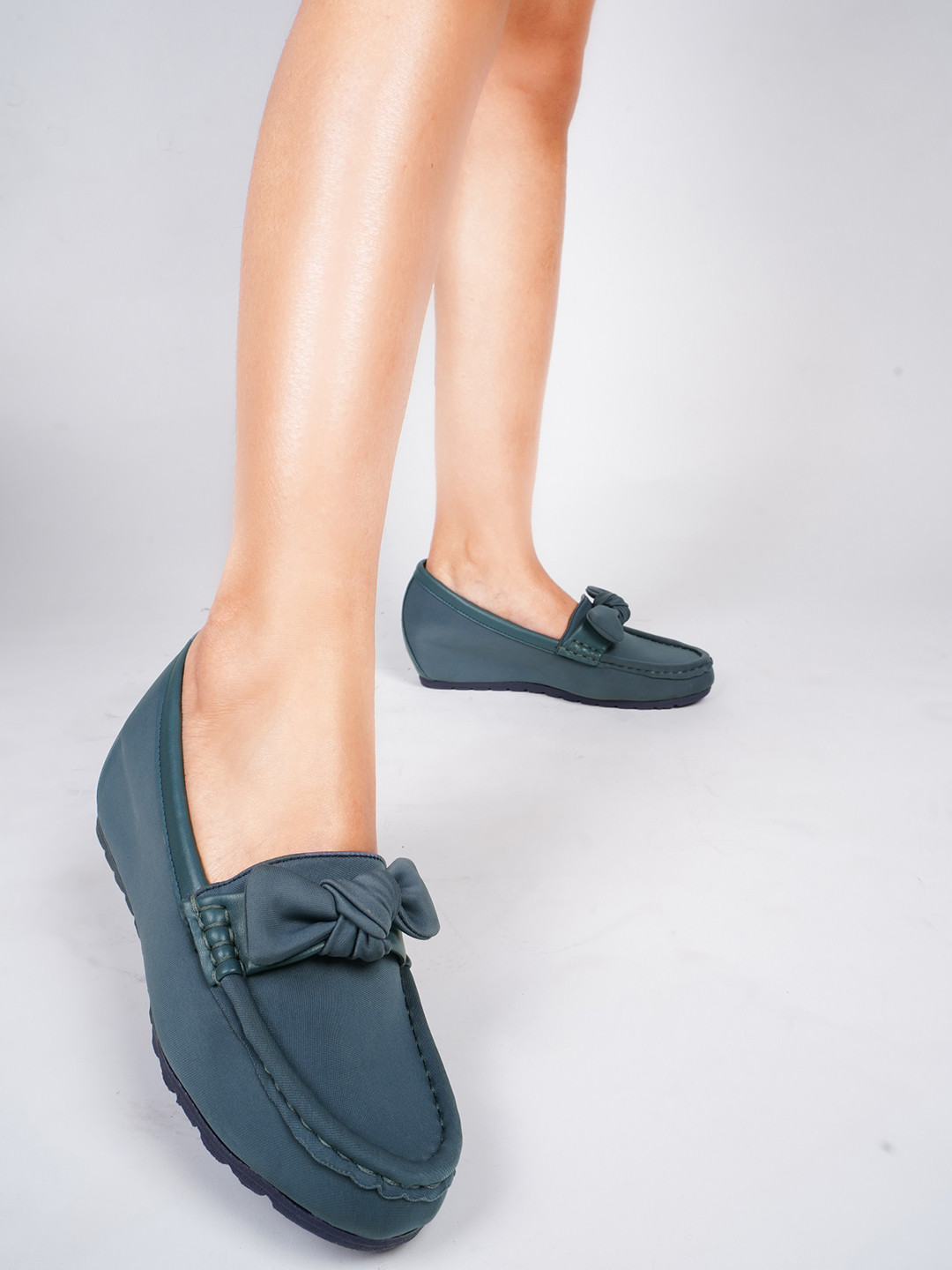 

TRYME Wedge Pumps, Grey