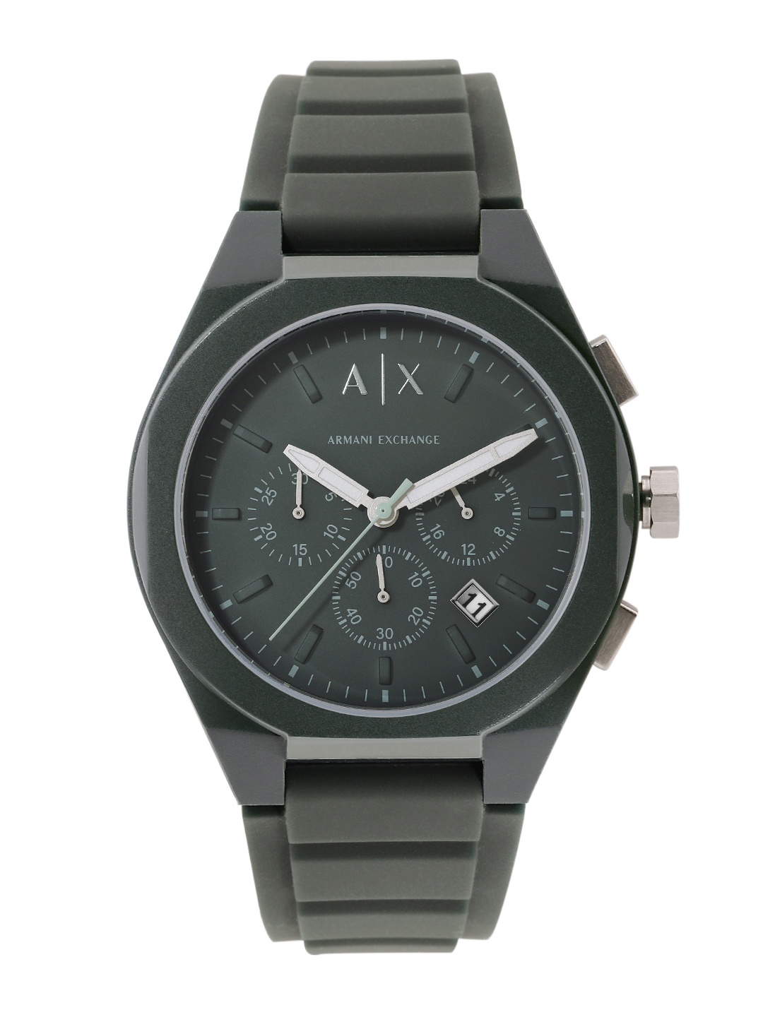 

Armani Exchange Men Chronograph Analogue Watch AX4163I, Green