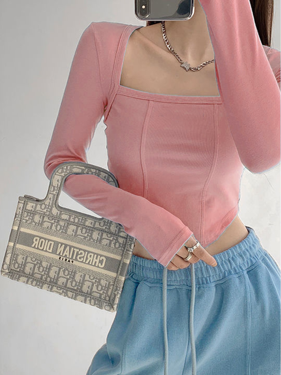 

Projas Crop Top, Pink