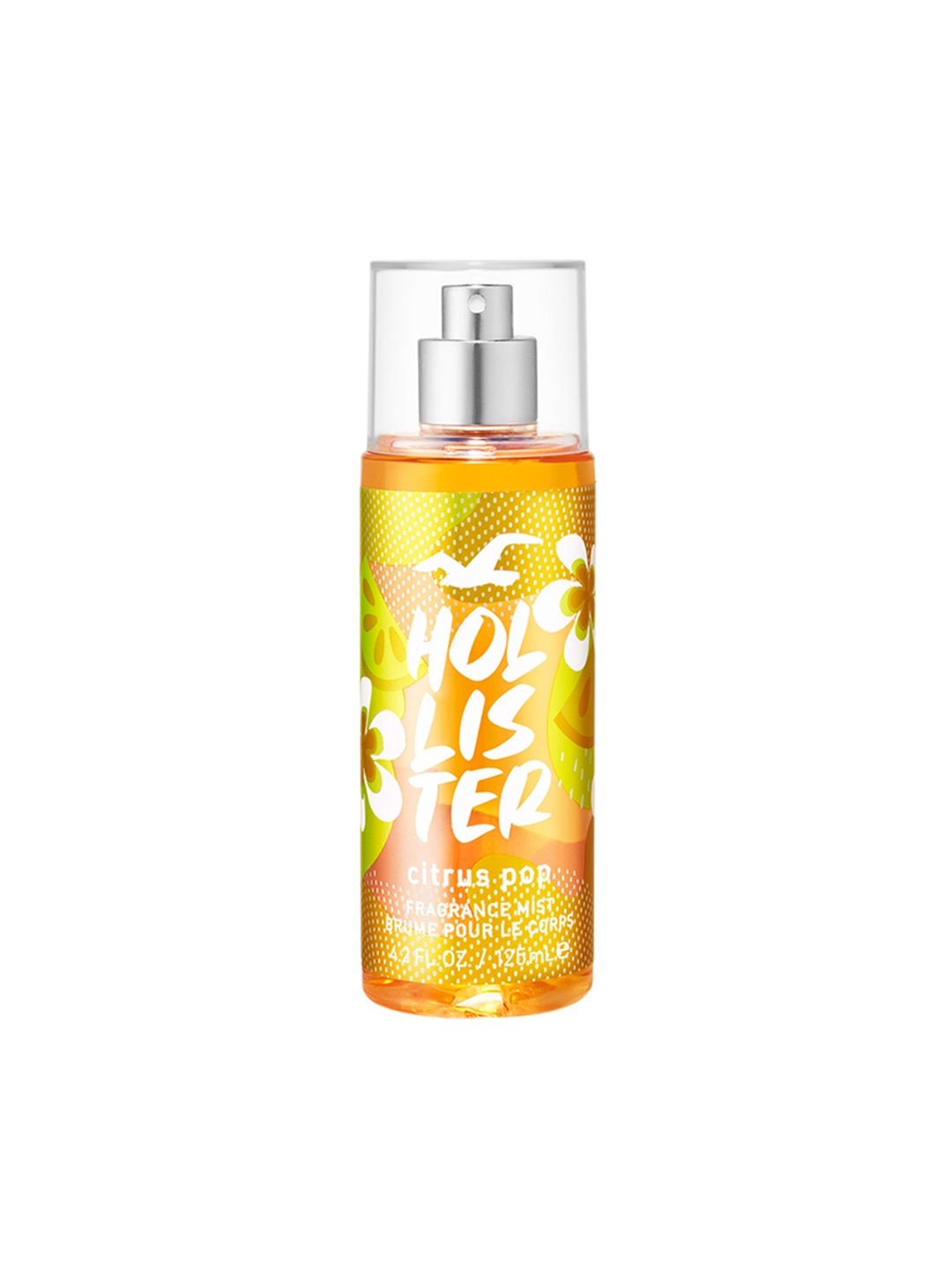 

Hollister Citrus Pop Fragrance Mist -125 ml, Transparent