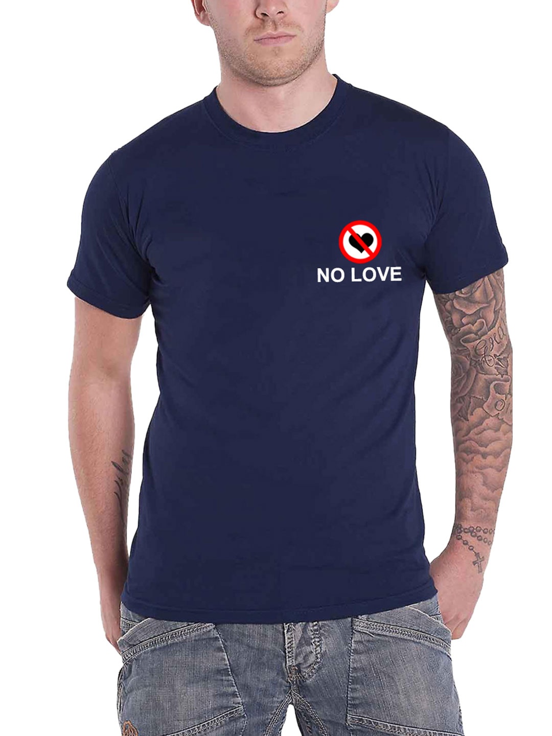 

Afalusz Men Printed T-shirt, Navy blue