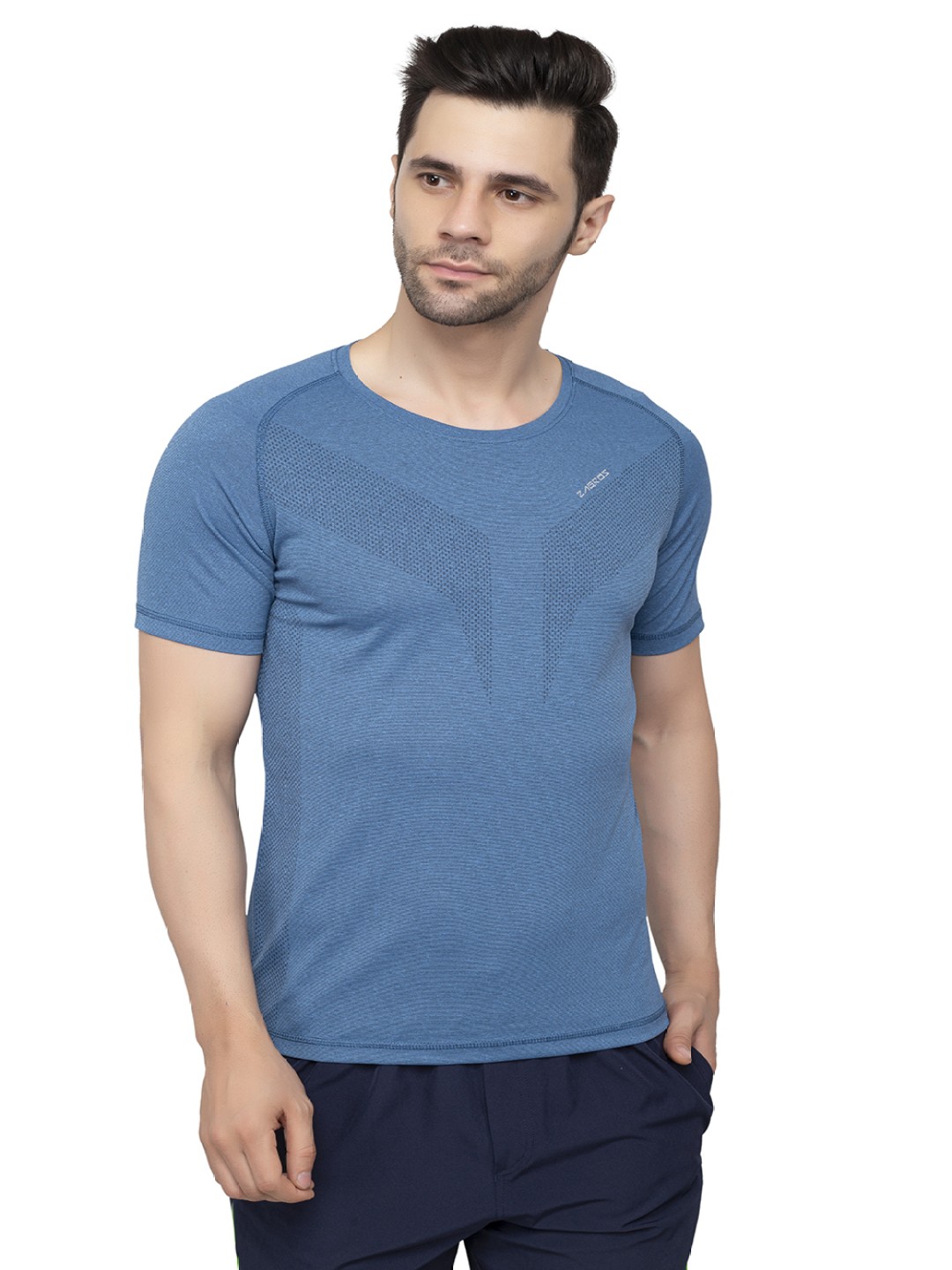 

Z Zagros Men Pockets T-shirt, Blue