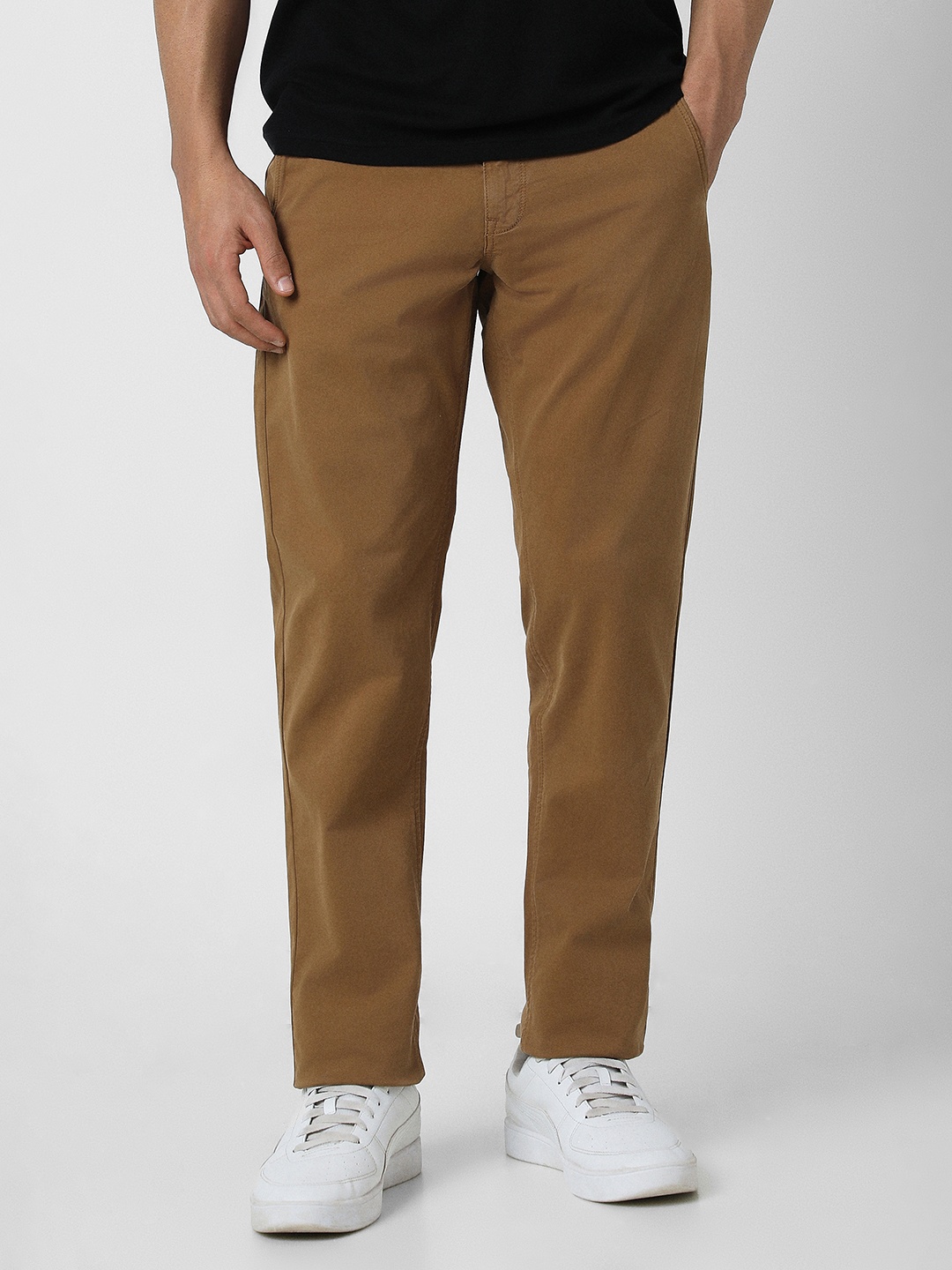 

Van Heusen Sport Men Slim Fit Trousers, Brown