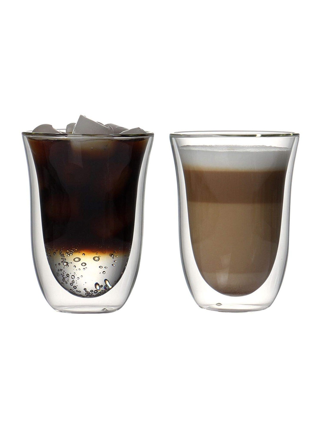 

Baskety Transparent 2 Pieces Glass Glossy Mugs 270ml