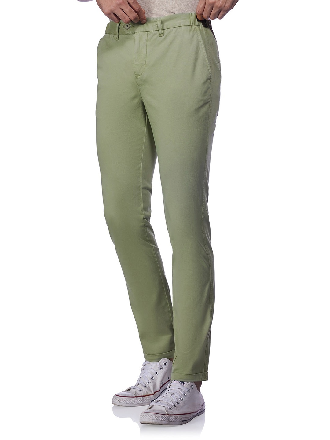 

Bombay Shirt Company Men's Vintage-Day Casual Chinos, Green