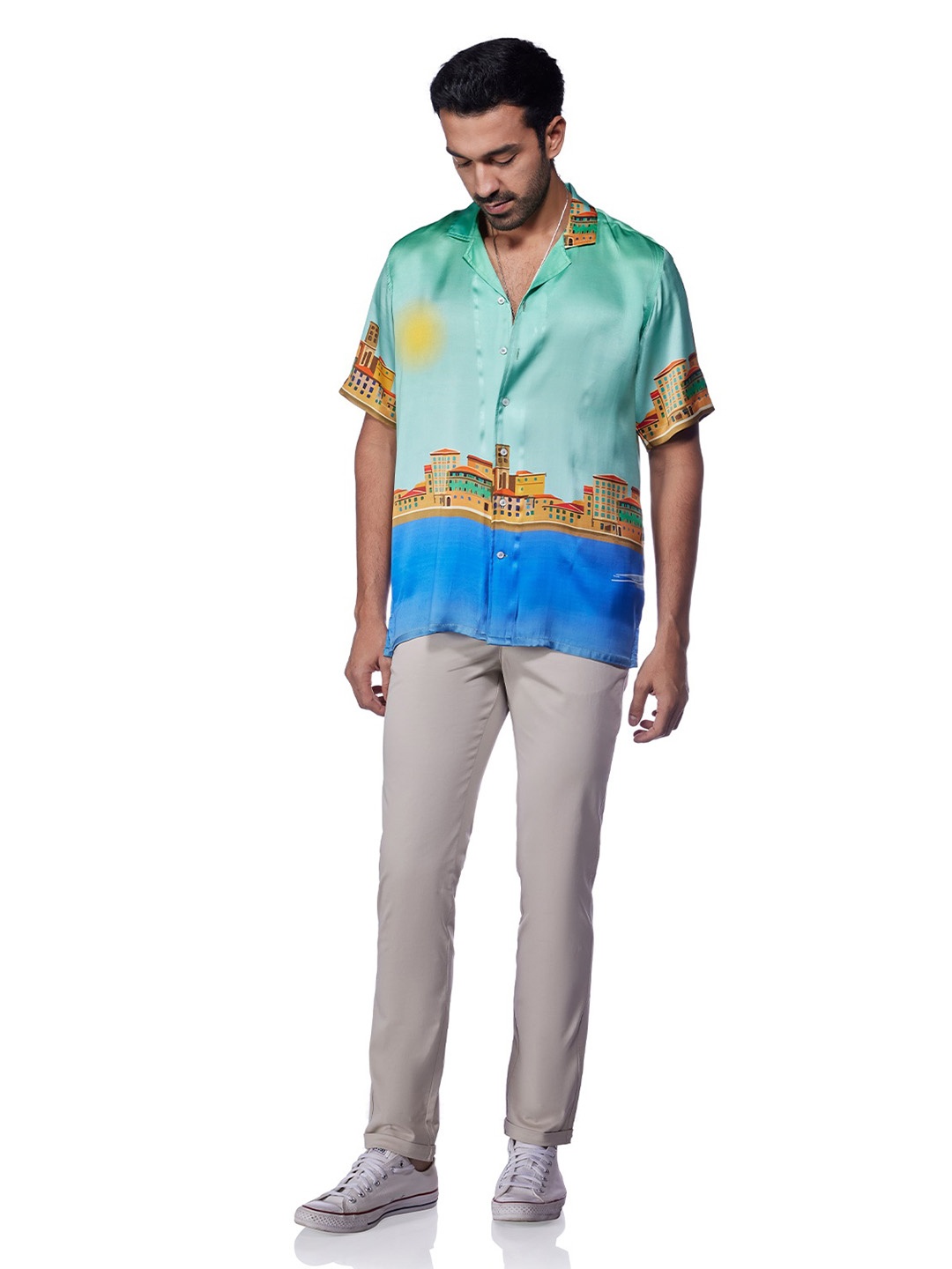 

Bombay Shirt Company Men's Vintage-Day Casual Chinos, Beige