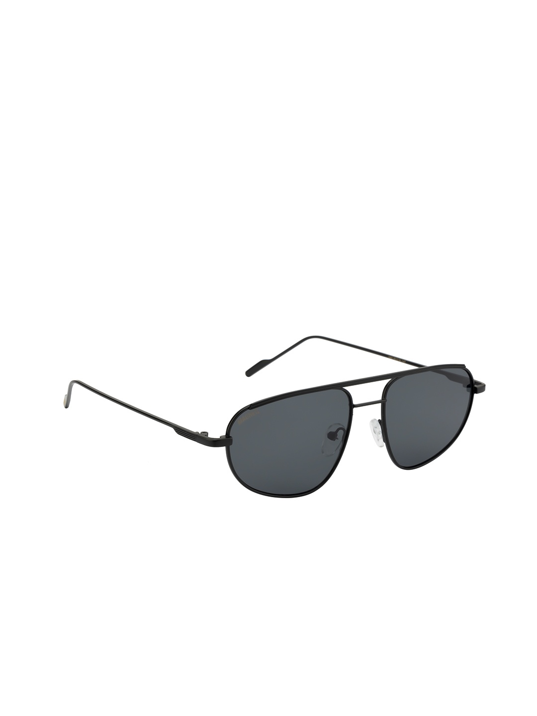 

MAGNEQ Unisex Square Sunglasses with UV Protected Lens, Black