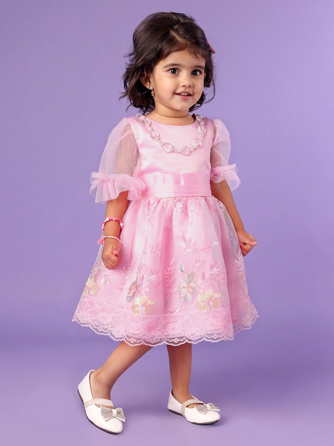 

Mark & Mia Peplum Dress, Pink