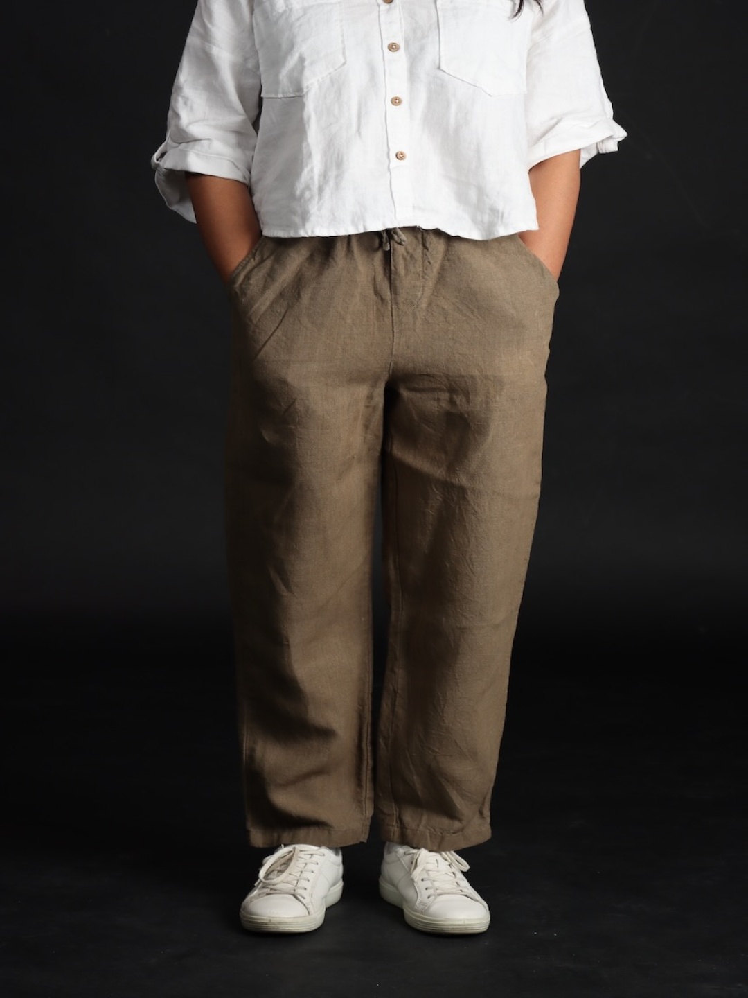 

Rimore Shirt With Trousers Co-Ords, Olive